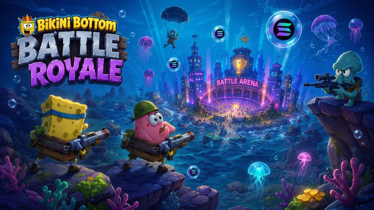 Bikini Bottom Battle Royale loading art
